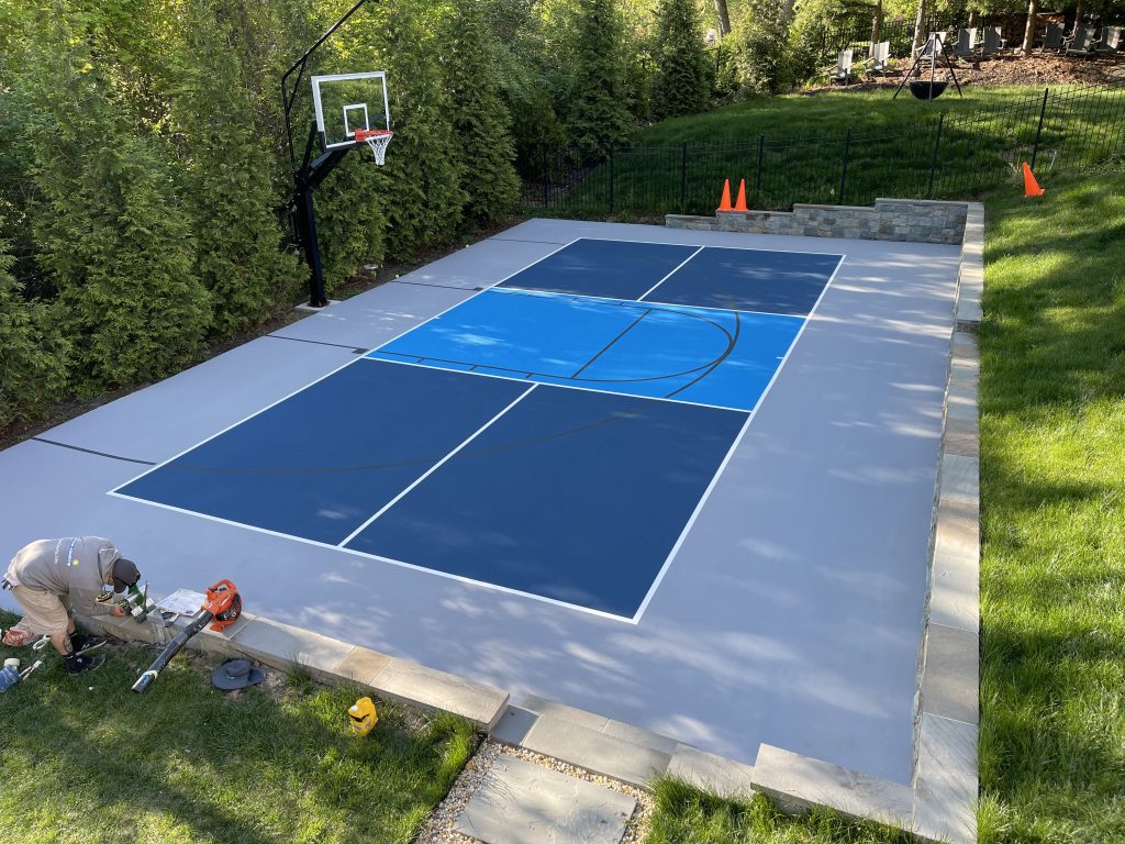Basketball Court Construction services in Houston TX - Basketball Court Builders of Houston